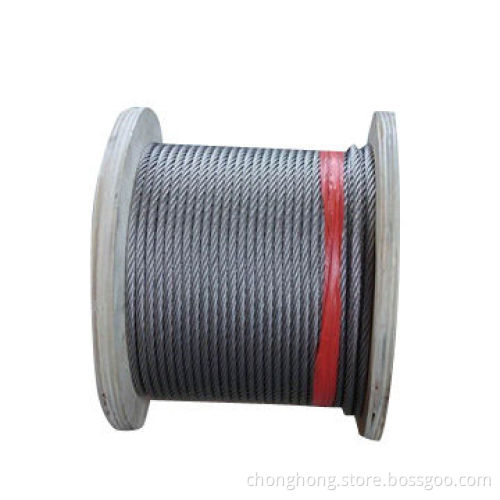 Stainless Steel Wire Rope, Made of AISI 302/304 or AISI 316 Material, T/S 1470 N/mm2, 1570 N/mm2